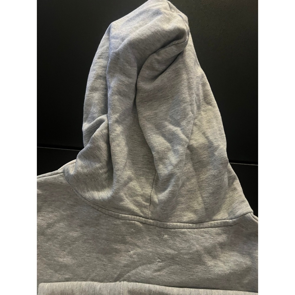 Offline by Aerie Gray Graphic Sleeve Thumbhole Hoodie Sweatshirt Medium (1088) - Picture 10 of 11